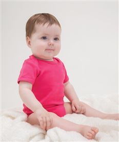 Babybugz Baby and Toddler All-in-one Blank Plain Babygrow Body Suit Red 18-24 Months BZ025